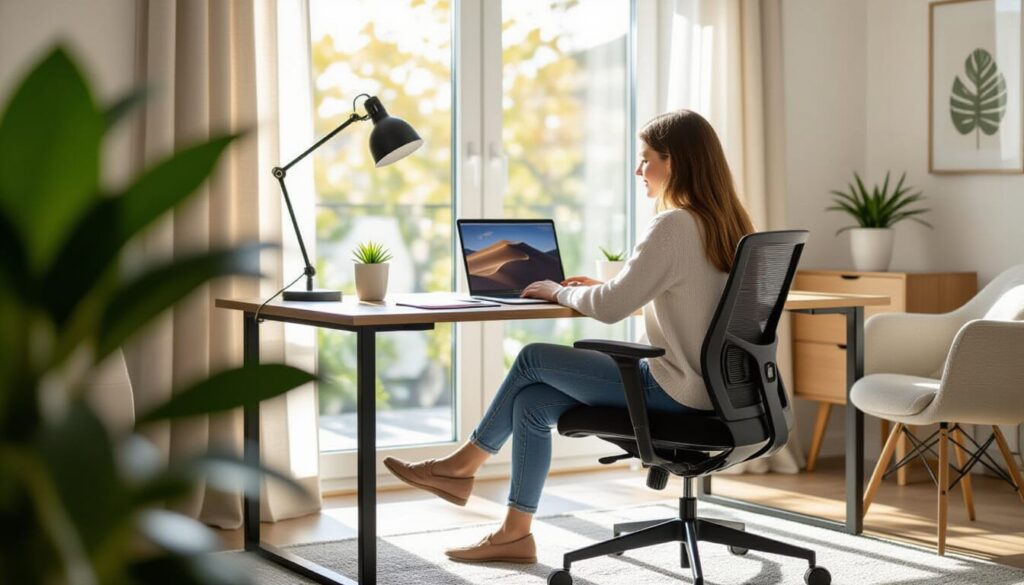 perfect home study space for remote learning