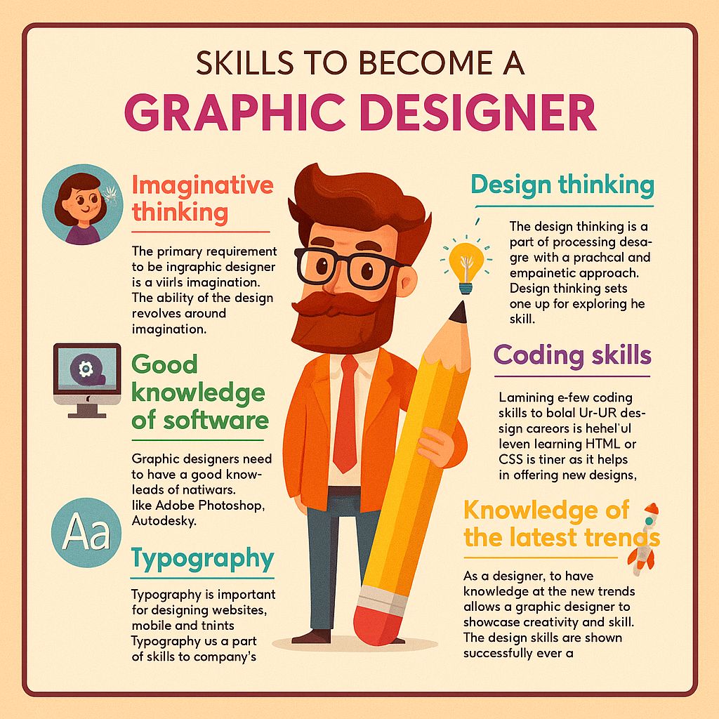 skills to become a graphic desinger