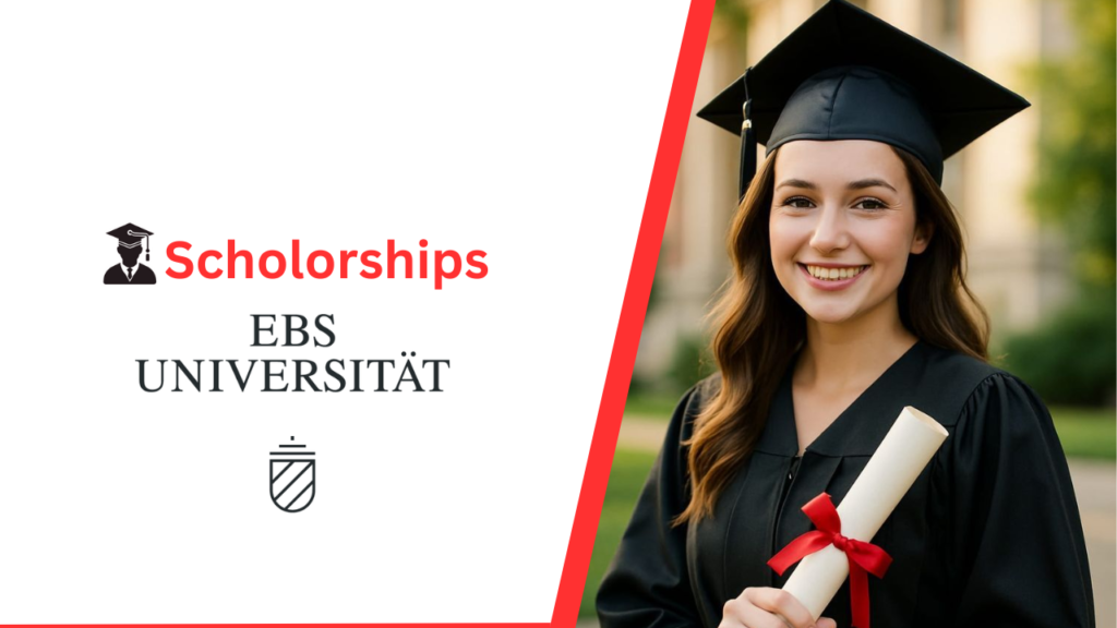 $3,000 to €20,000+ Savings Apply Now for the EBS Scholarship in Germany 2026!